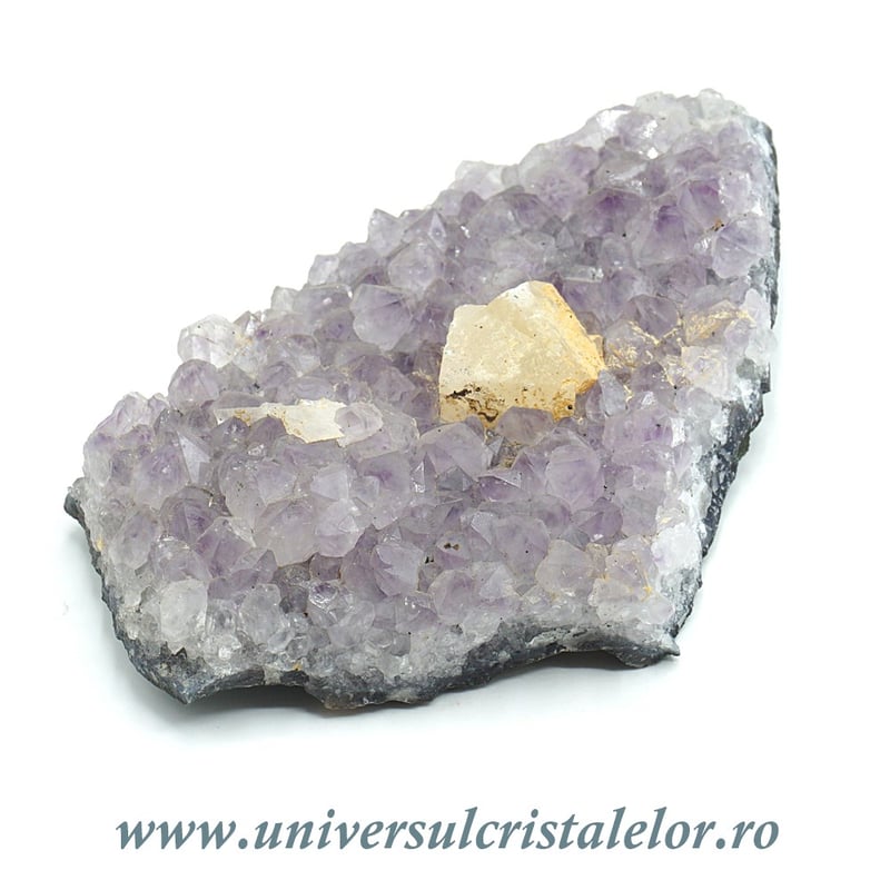 Ametist cu calcit
