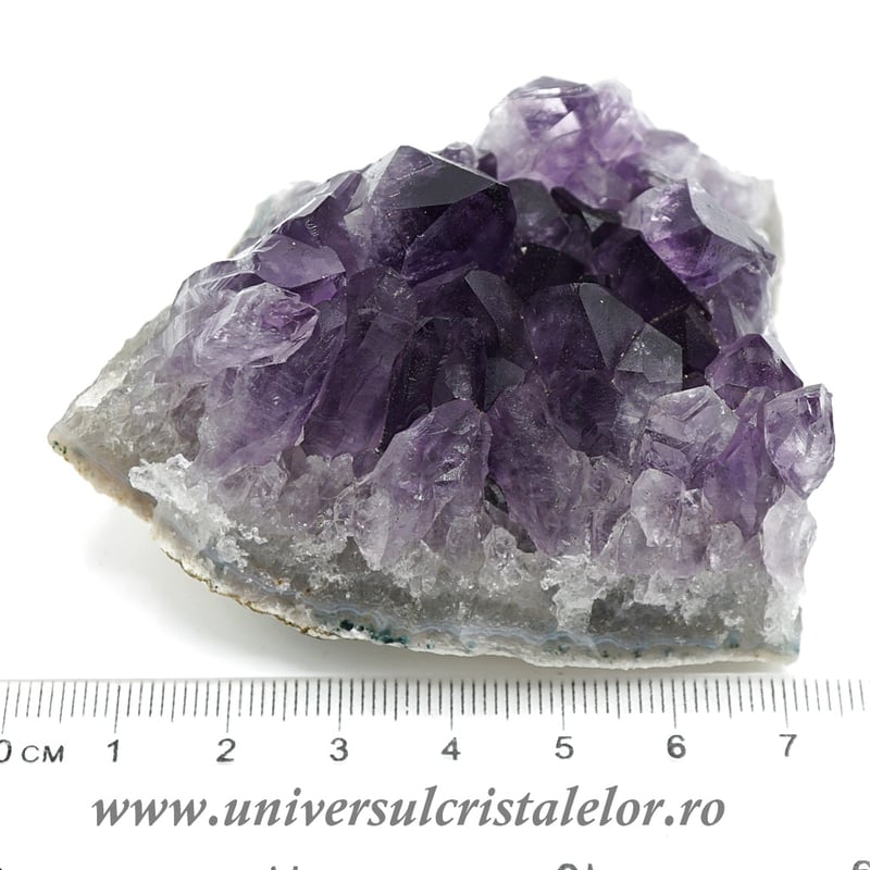 Ametist cluster Uruguay mineral unicat m23
