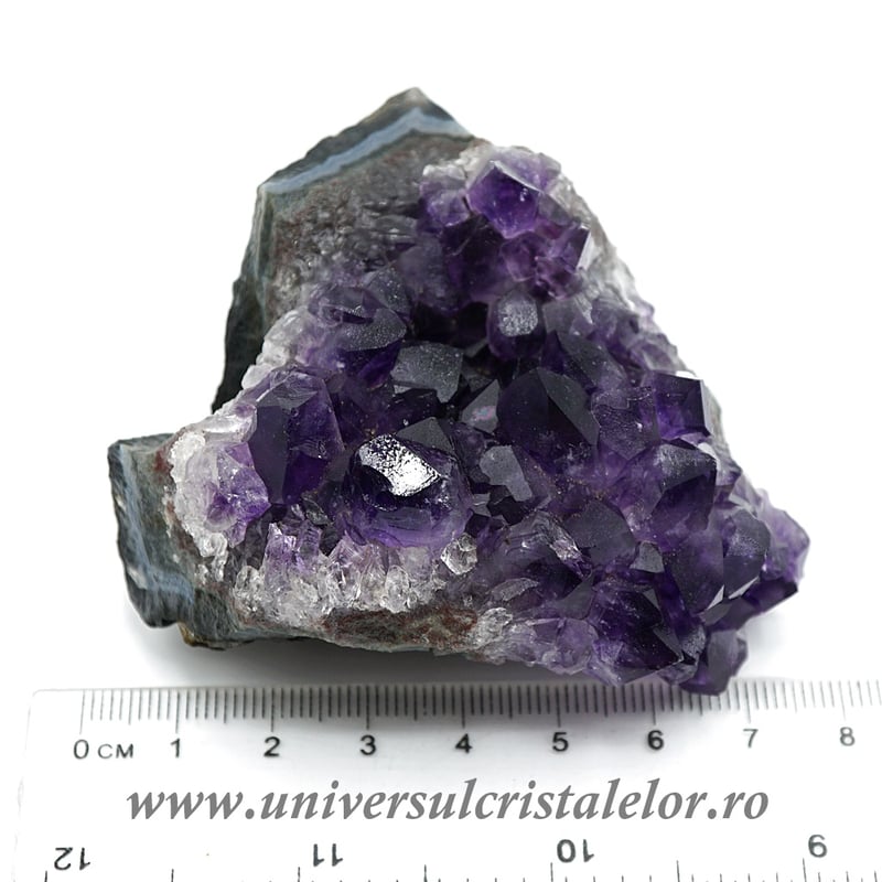 Ametist cluster Brazilia mineral unicat m22