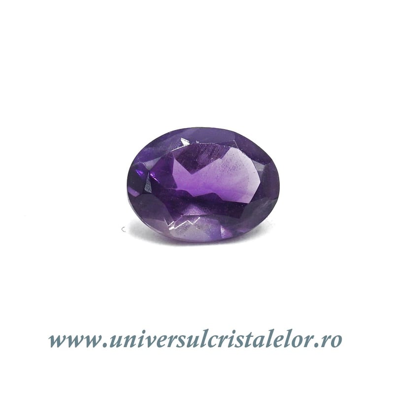 Ametist fatetat oval