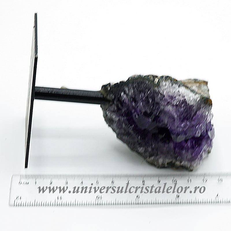 Ametist pe suport de metal