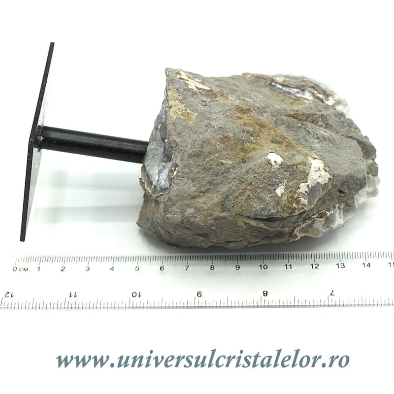 Ametist pe suport de metal