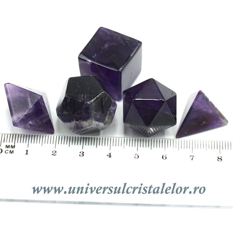 Solide platonice ametist