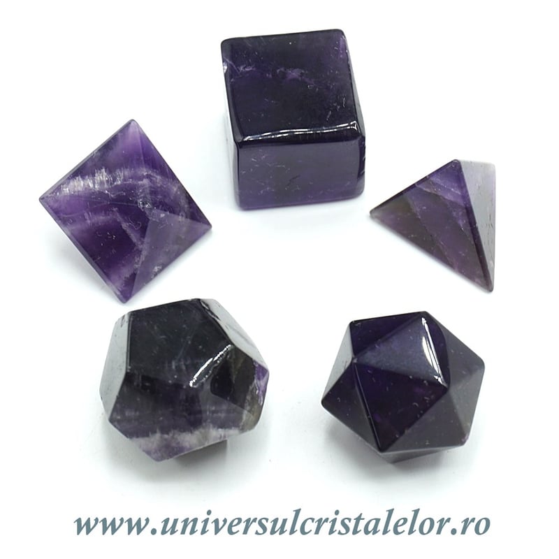 Solide platonice ametist