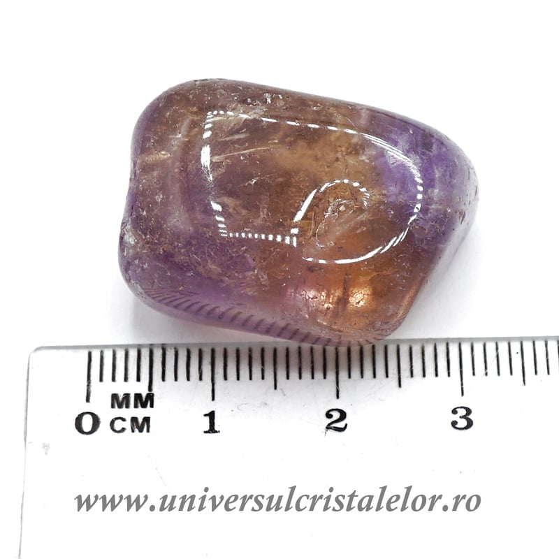 Ametrin piatra rulata