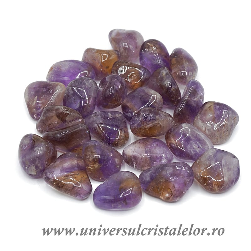 Ametrin piatra rulata