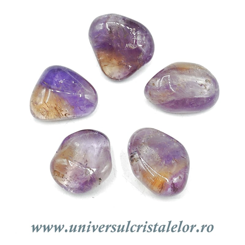 Ametrin piatra rulata