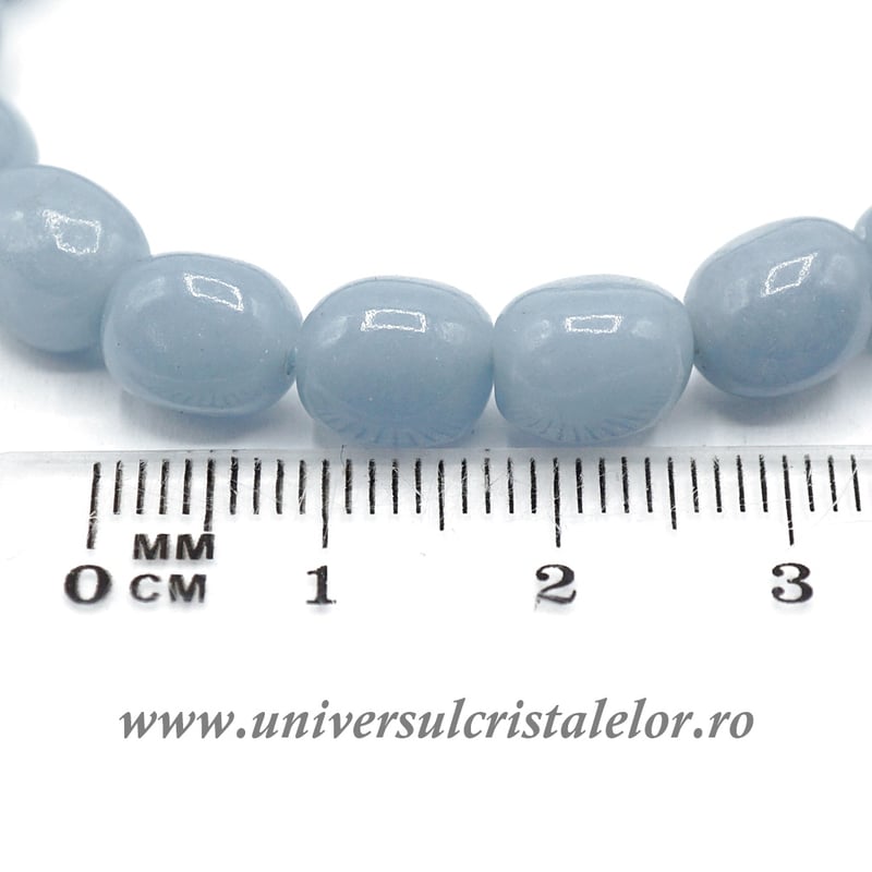 Bratara angelit rotund - 7/8 mm