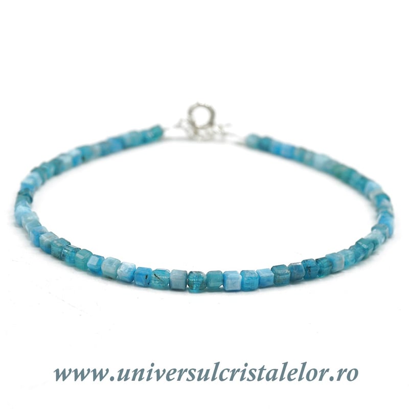 Bratara apatit cub fatetat - 2,6mm