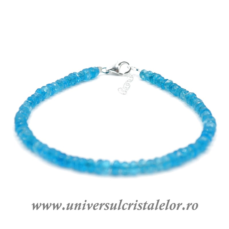 Bratara apatit fatetat 4mm