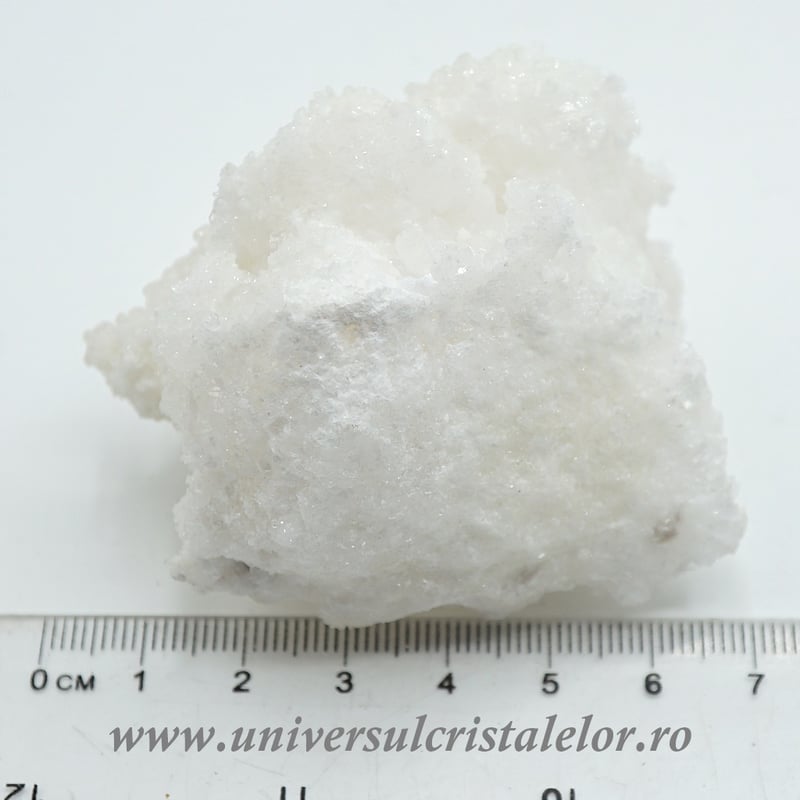 Aragonit alb unicat m1