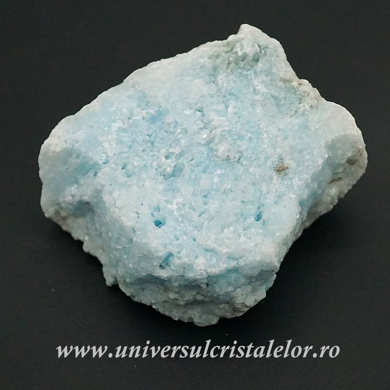 Aragonit bleu mineral unicat m6