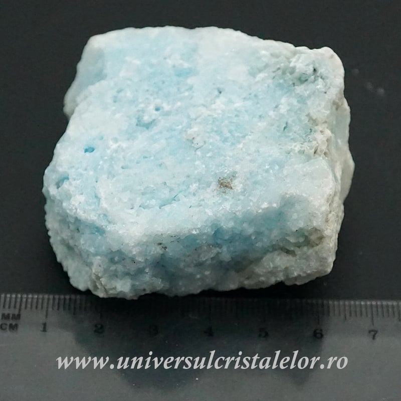 Aragonit bleu mineral unicat m6