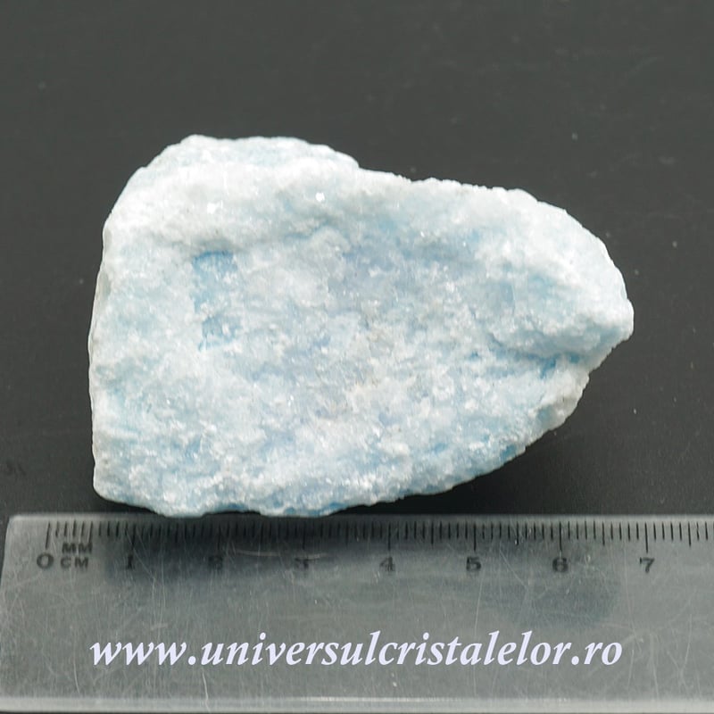 Aragonit bleu mineral unicat m4