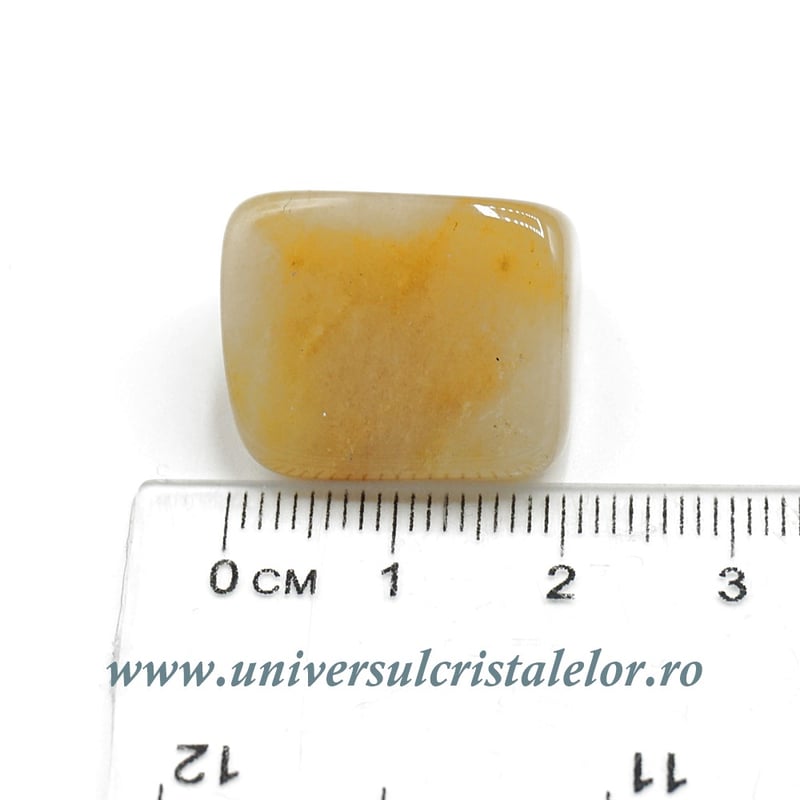 Aventurin galben piatra rulata