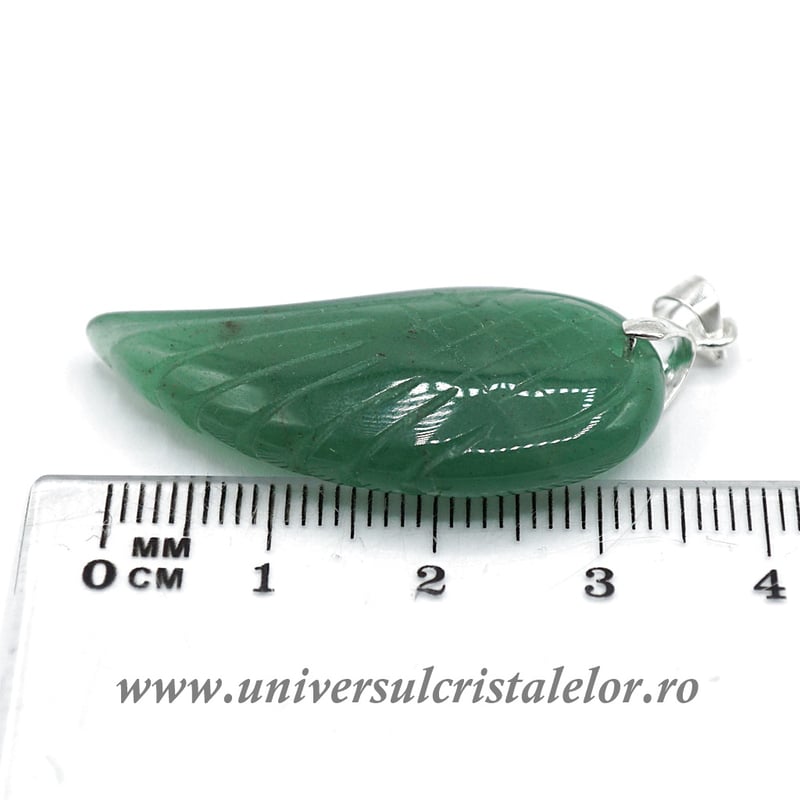 Pandantiv aventurin aripa m2