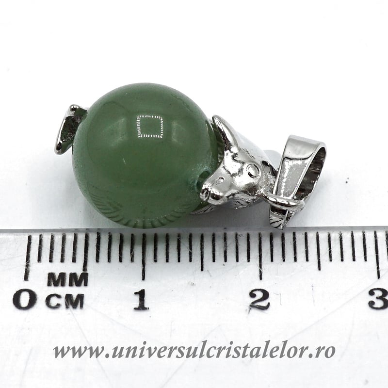 Pandantiv aventurin sfera m3