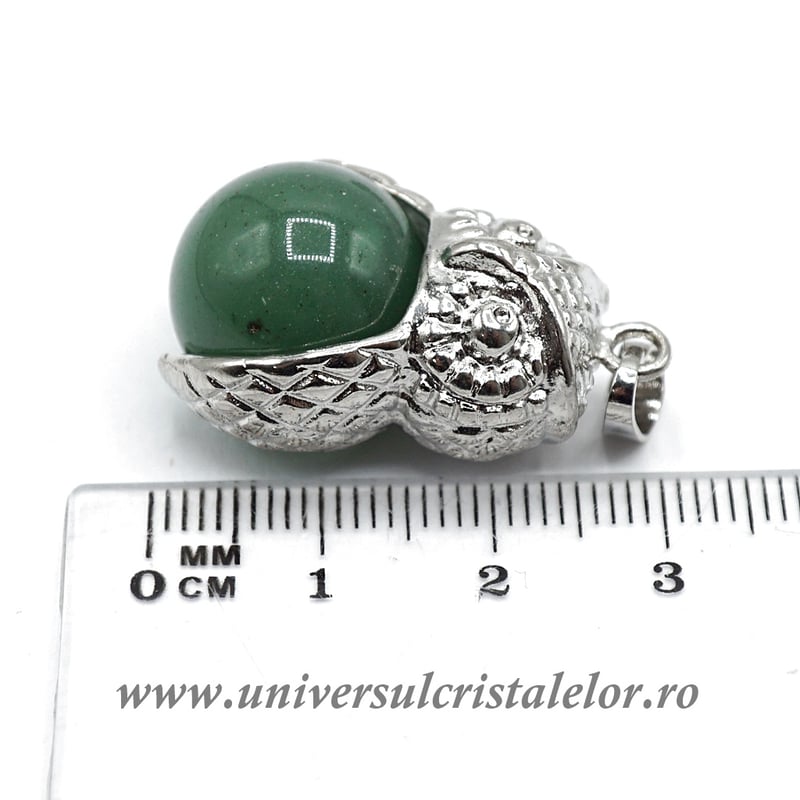 Pandantiv aventurin sfera m2