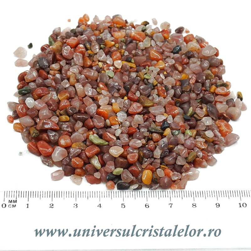 Pietre chips aventurin rosu