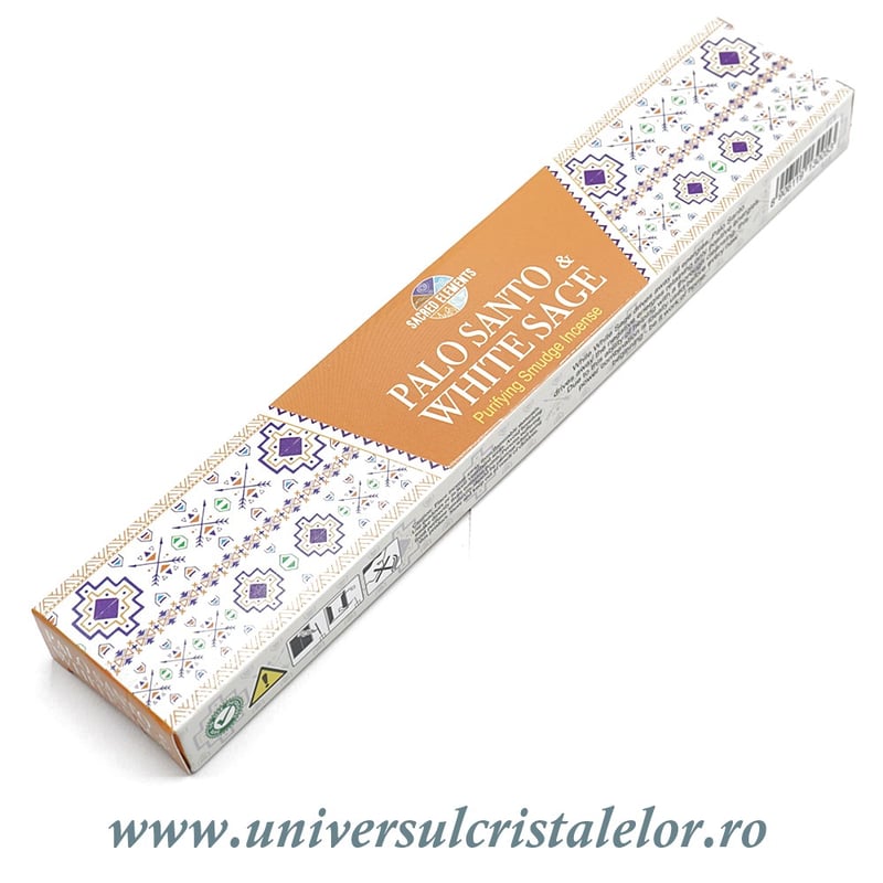 Betisoare parfumate palo santo si salvie alba