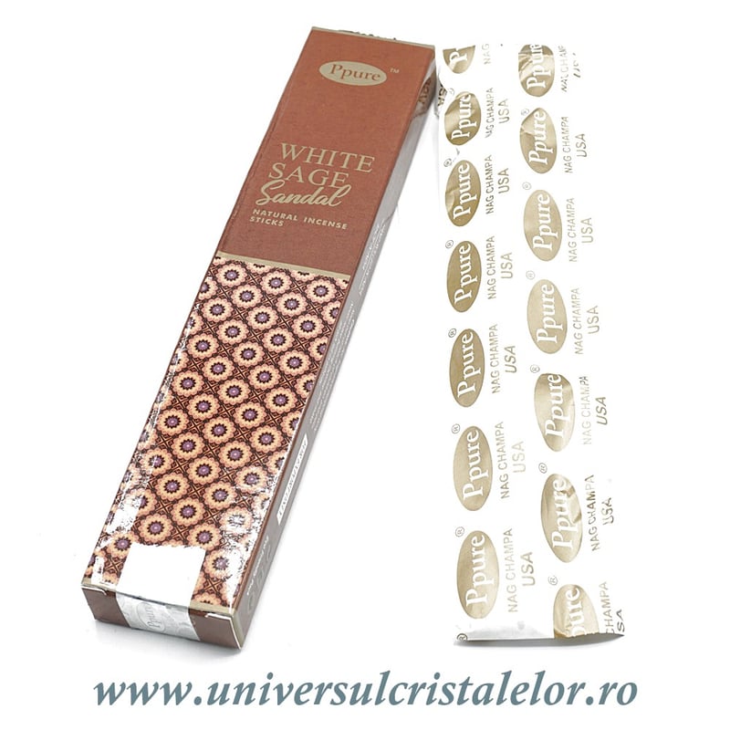 Betisoare parfumate salvie alba (sandal)