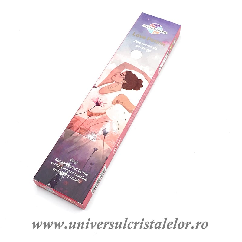 Betisoare parfumate love potion ( Sacred Elements )