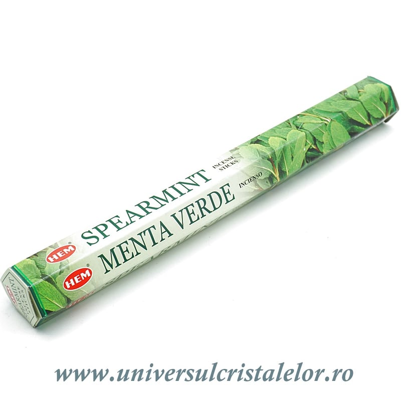 Betisoare parfumate menta verde