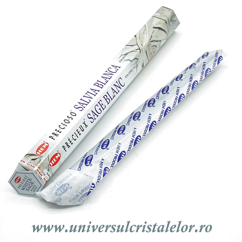 Betisoare parfumate salvie alba