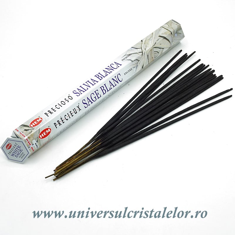 Betisoare parfumate salvie alba