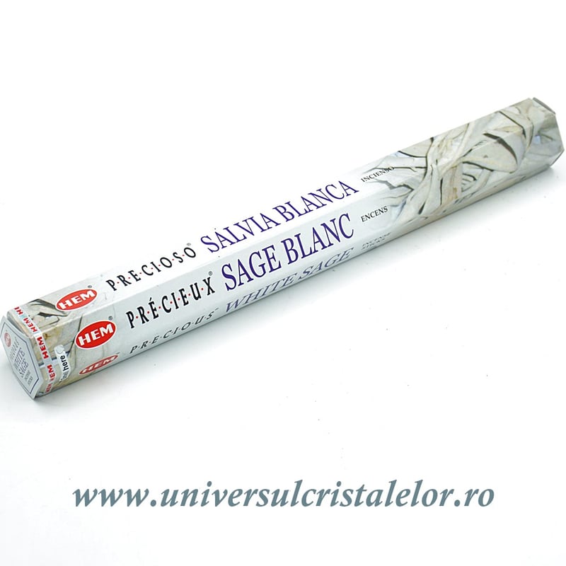 Betisoare parfumate salvie alba