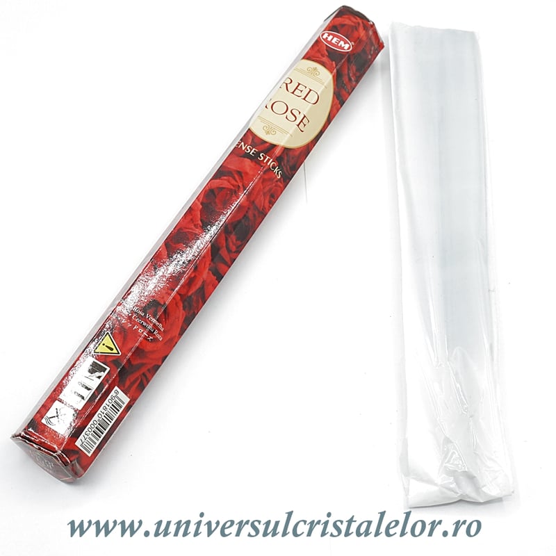 Betisoare parfumate trandafir rosu