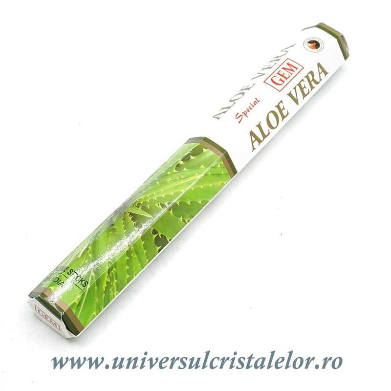 Betisoare parfumate aloe vera