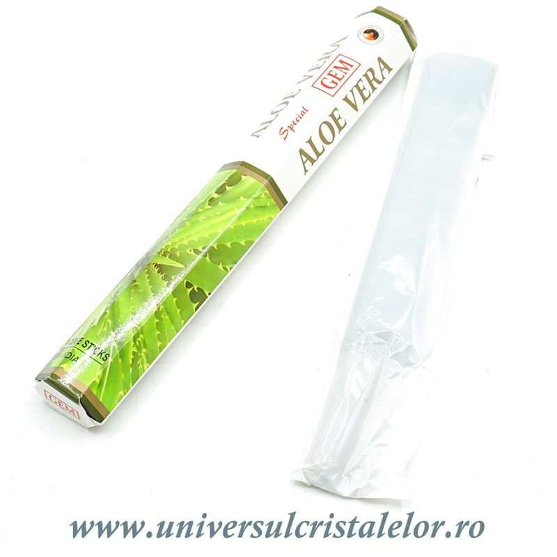 Betisoare parfumate aloe vera