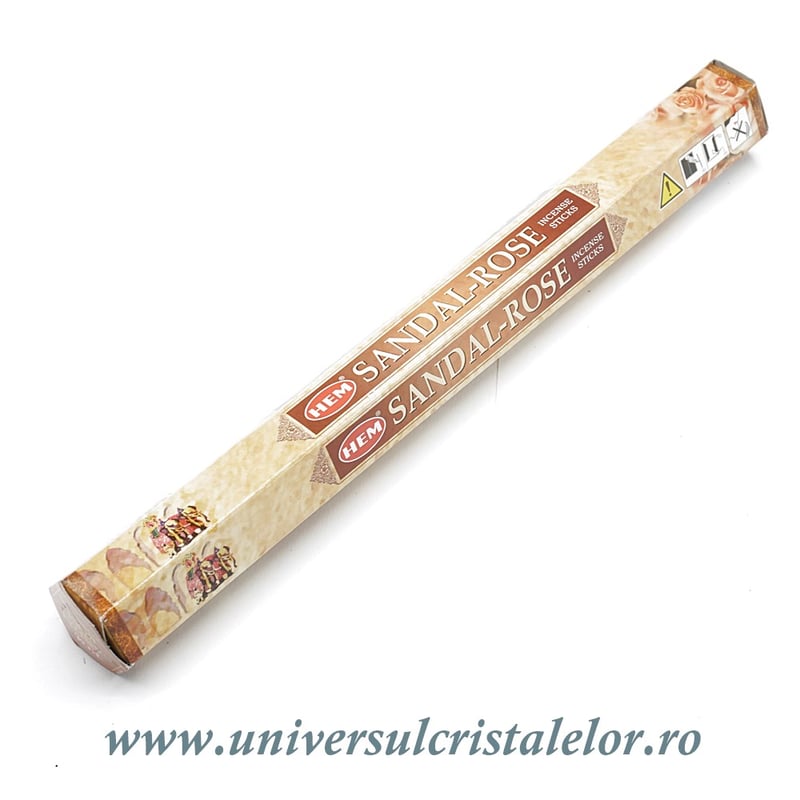 Betisoare parfumate sandal si trandafir