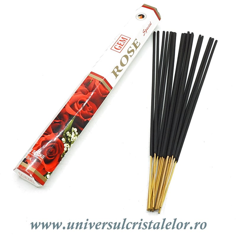 Betisoare parfumate trandafir