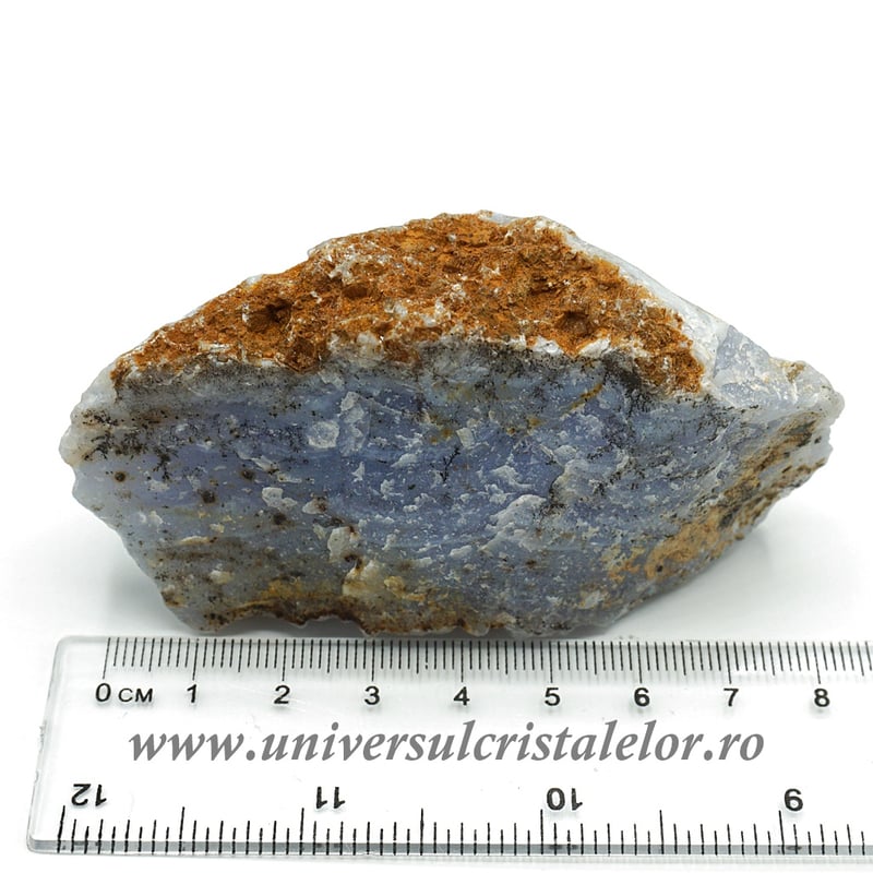 Agat albastru dantela