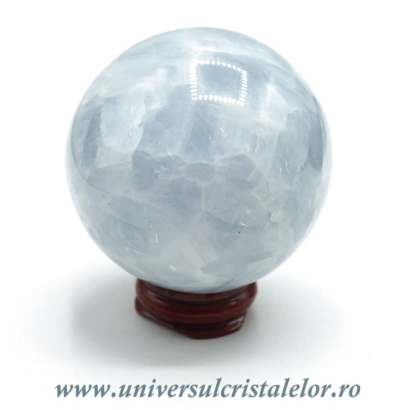 Sfera calcit albastru