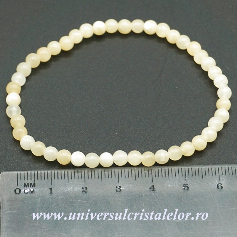 Bratara calcit galben