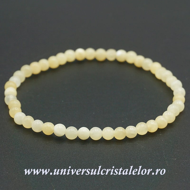 Bratara calcit galben