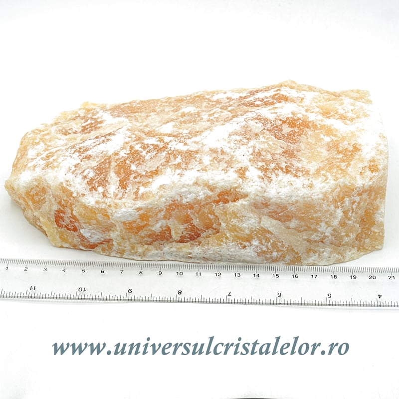 Calcit portocaliu cu baza