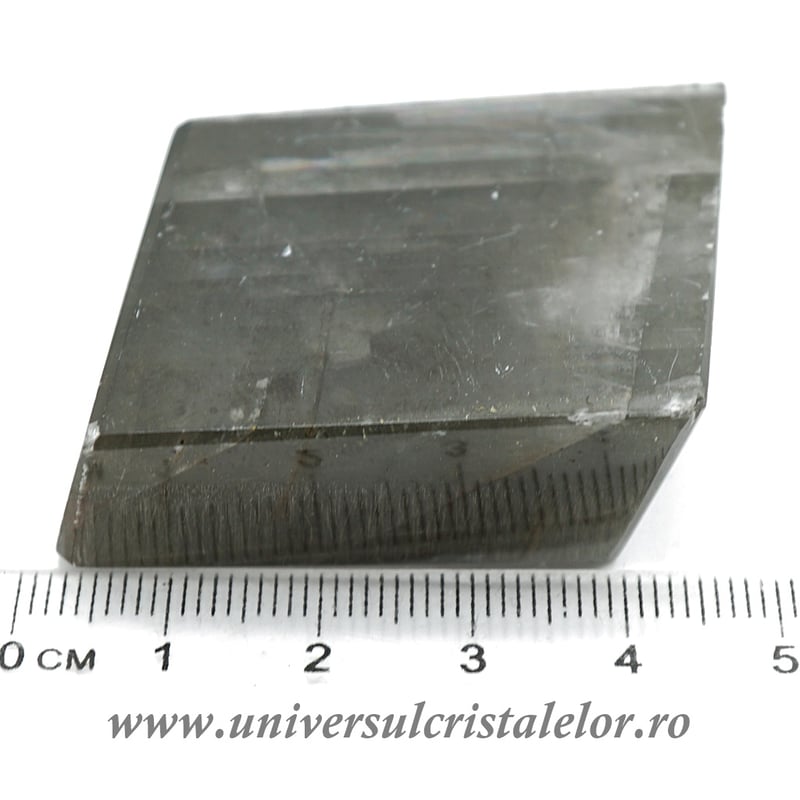 Calcit optic cu rutil unicat m1