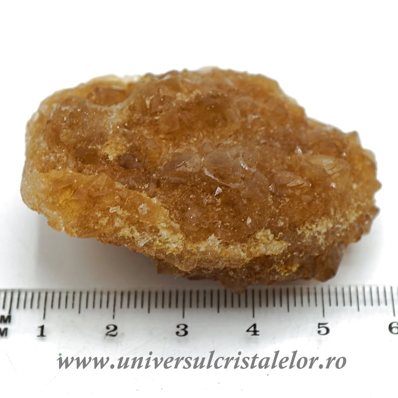 Calcit galben citrin mineral unicat m2