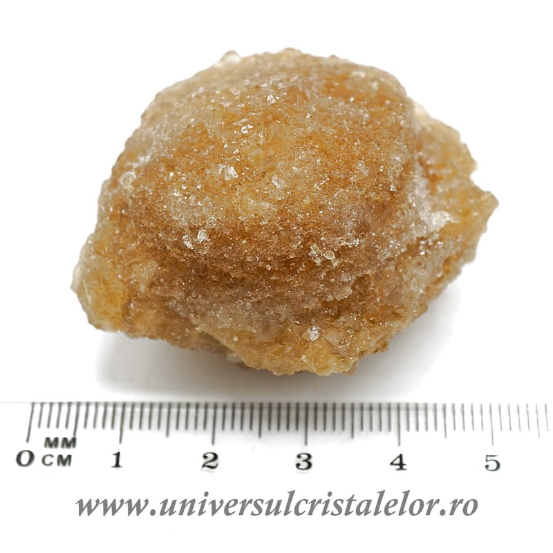 Calcit galben citrin mineral unicat m3