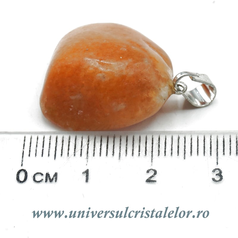 Pandantiv calcit portocaliu