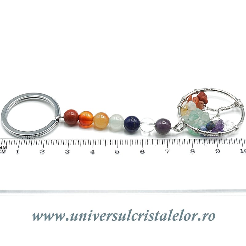 Breloc chakre cu pomul vietii