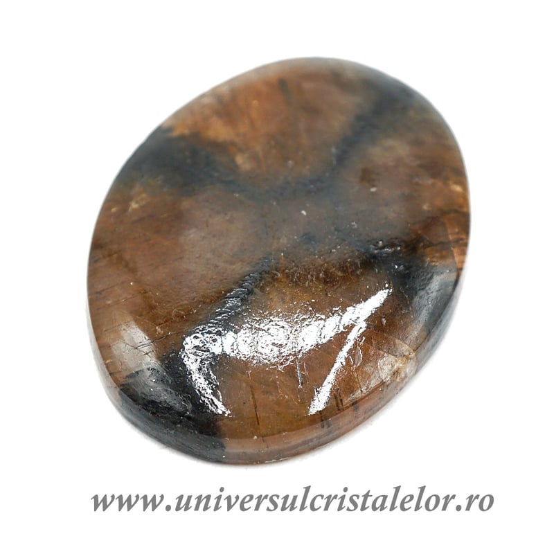Cabochon chiastolit