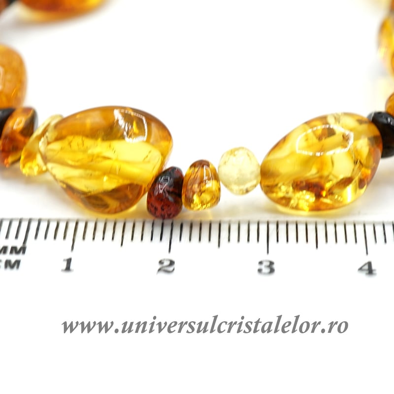 Bratara chihlimbar multicolor m2