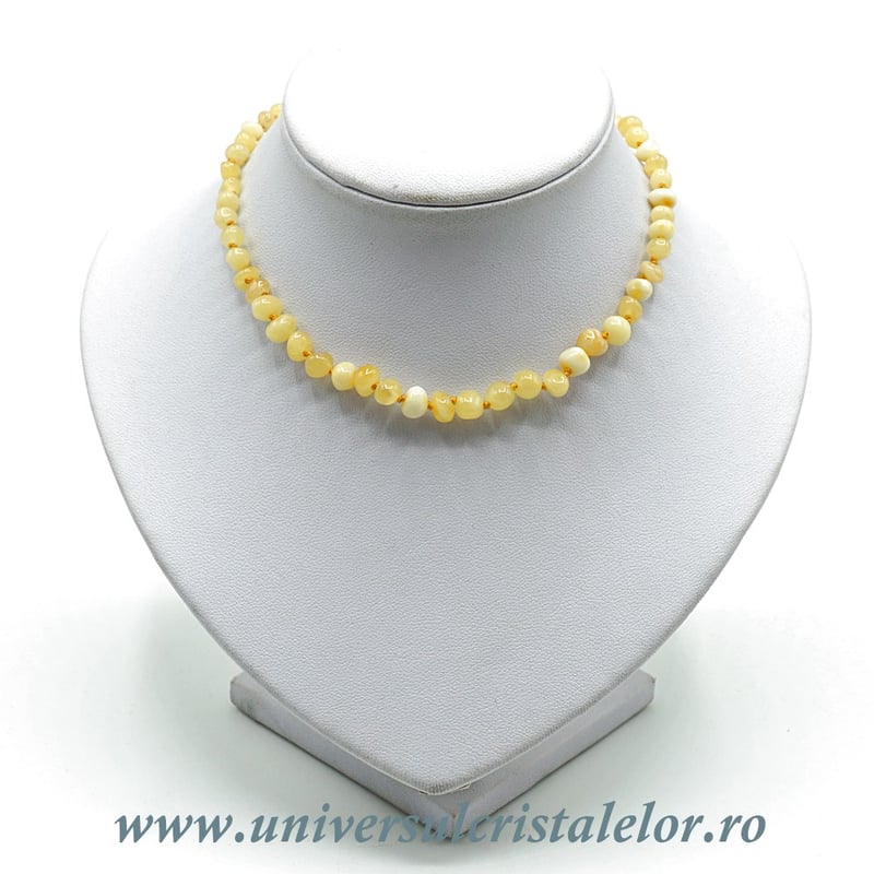 Colier chihlimbar copii