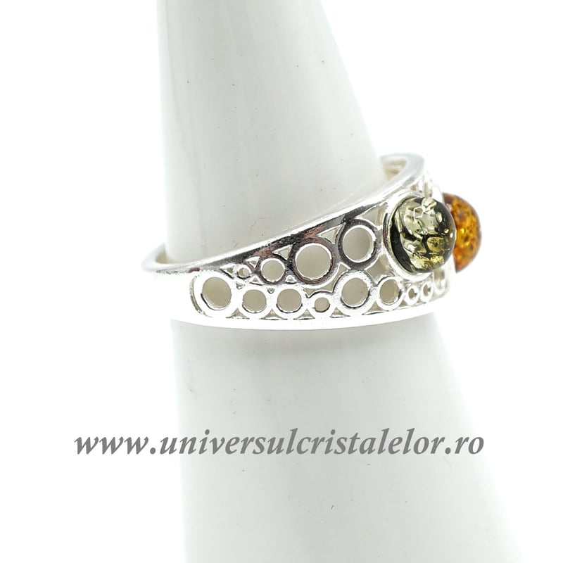 Inel chihlimbar 3 culori