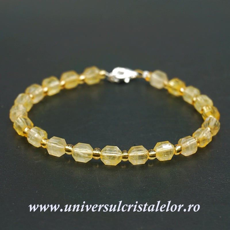 Bratara citrin